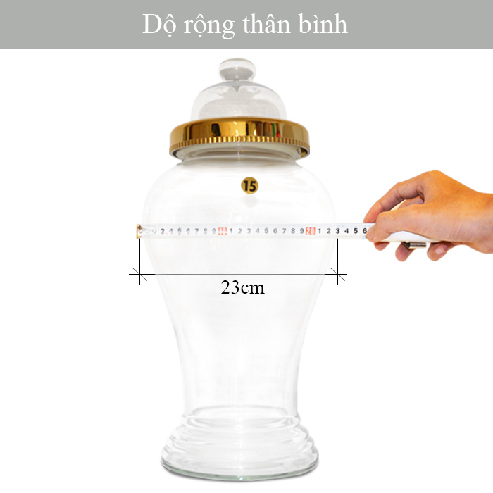 Bình thủy tinh YC 26–13L 4 Bình thủy tinh YC 26–13L 4